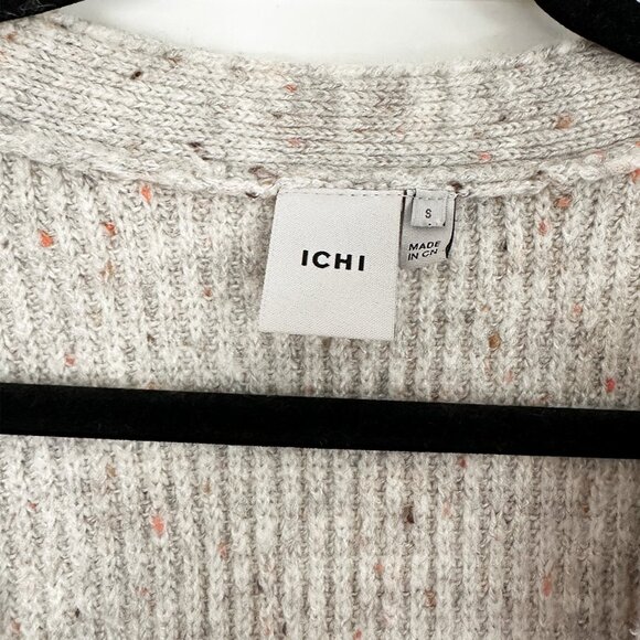 ICHI - V-Neck Cardigan - Picture 4 of 6